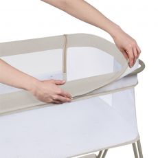 Приставне ліжечко Lionelo Luna Beige Sand